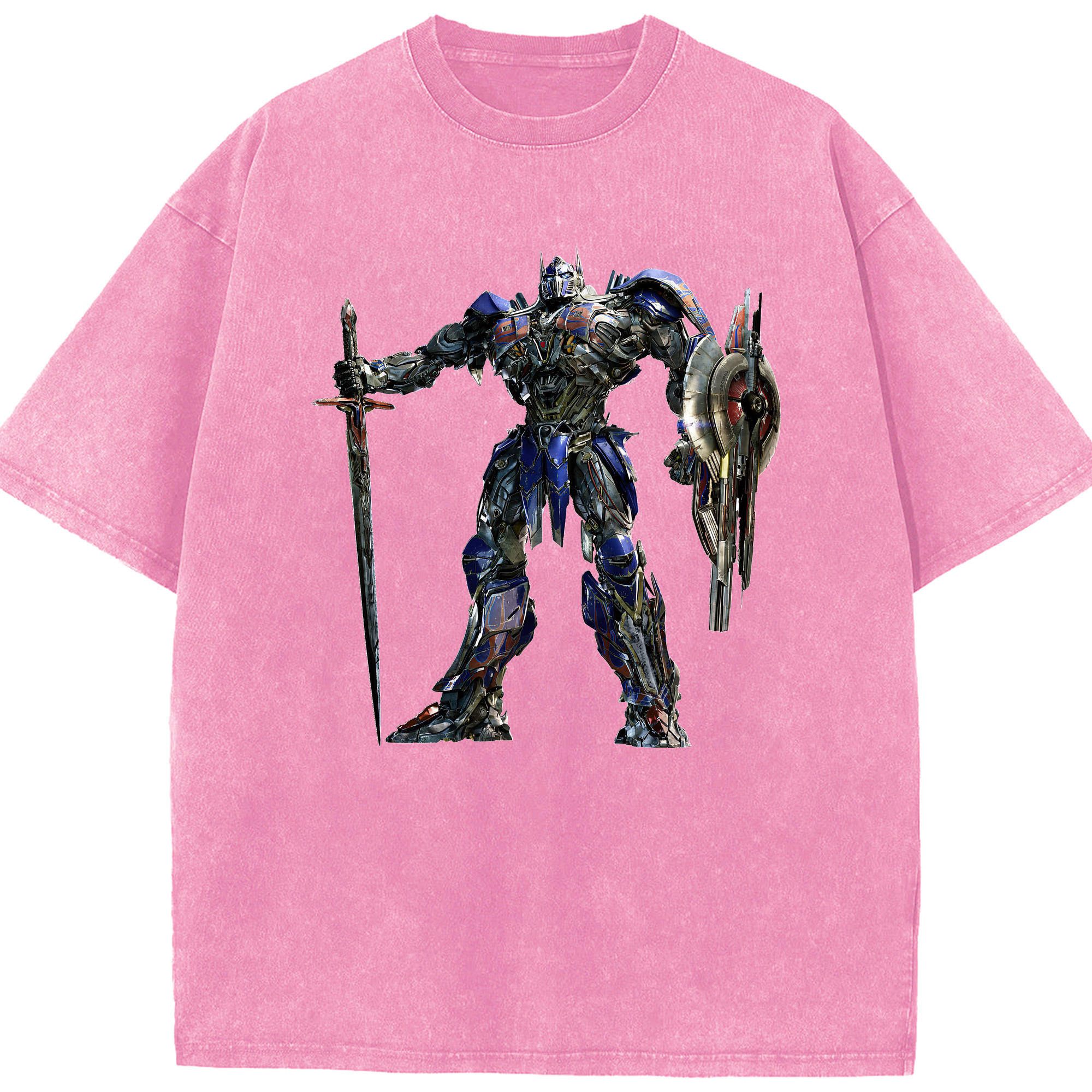 （画像用） Transformers トランスフォーマー 綿100% ヴィンテージ風 半袖Tシャツ（フロントプリント）